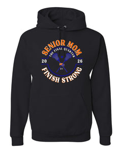 Senior MOM Hoodie Front LARGE logo