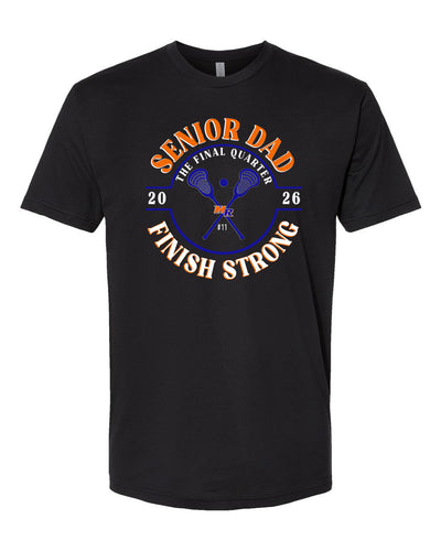 Senior DAD Short Sleeve Shirt LARGE FRONT DESIGN