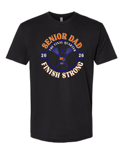 Senior DAD Short Sleeve Shirt LARGE FRONT DESIGN