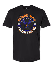 Load image into Gallery viewer, Senior Mom Short Sleeve Shirt LARGE FRONT DESIGN Ladies or Mens cut TEE