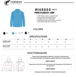 14U 1/4 Zip Dri Fit Royals Sweatshirt