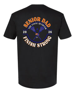 Senior Dad Short Sleeve Shirt LARGE BACK DESIGN