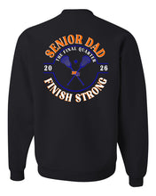 Load image into Gallery viewer, Senior Dad Crewneck Sweatshirt Large Back Image