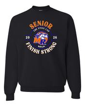 Load image into Gallery viewer, Marvin Ridge Swim &amp; Dive Crewneck Sweatshirt Large Front design  ALL DESIGN OPTIONS