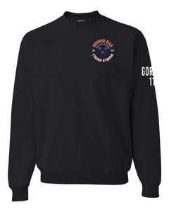 Senior Dad Crewneck Sweatshirt Front Pocket design