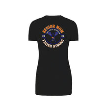 Load image into Gallery viewer, Senior Mom Short Sleeve Shirt LARGE BACK DESIGN Ladies or Mens cut TEE