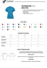 Load image into Gallery viewer, 14U ladies cut Dri Fit Short sleeve Royals Shirt Adult and Youth