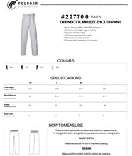 Load image into Gallery viewer, Bulldogs pocket print open bottom Sweatpants