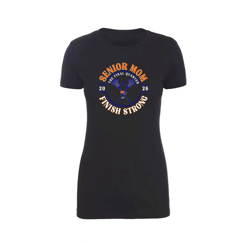 Senior Mom Short Sleeve Shirt LARGE FRONT DESIGN Ladies or Mens cut TEE