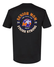 Load image into Gallery viewer, Senior Mom Short Sleeve Shirt LARGE BACK DESIGN Ladies or Mens cut TEE  SWIM AND DIVE