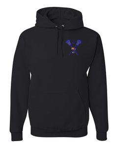 Senior Mom Hoodie Large Back Logo