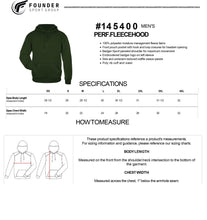 Load image into Gallery viewer, Bulldogs Dri Fit Hoodie Adult and Youth