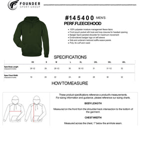 Bulldogs Dri Fit Hoodie Adult and Youth