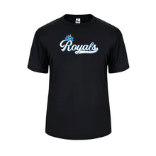 Load image into Gallery viewer, Cotton Short sleeve Royals Shirt Adult and Youth