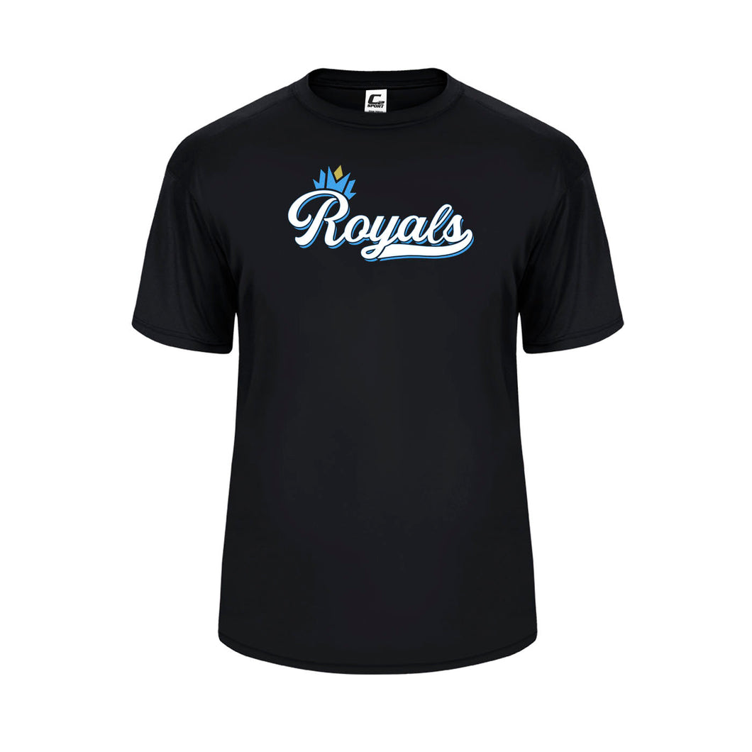 Cotton Short sleeve Royals Shirt Adult and Youth