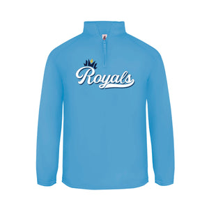 1/4 Zip Dri Fit Royals Sweatshirt