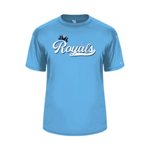 Load image into Gallery viewer, Cotton Short sleeve Royals Shirt Adult and Youth