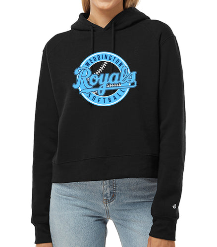 Ladies 14u Royals Crop Hoodie