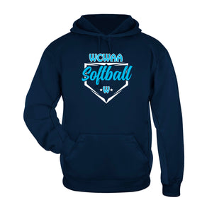 Cotton WCWAA Softball Hoodie Adult and Youth
