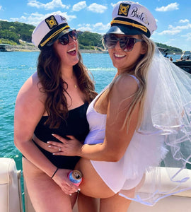 Bride Captain’s Hat with veil