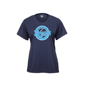 14U ladies cut Dri Fit Short sleeve Royals Shirt Adult and Youth