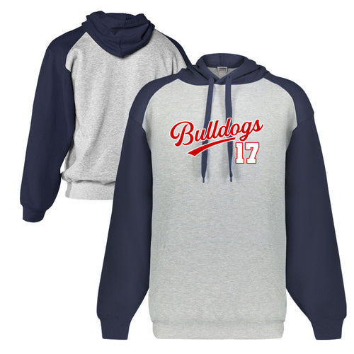 Bulldogs 2 Cotton Blend Hoodie Adult and Youth