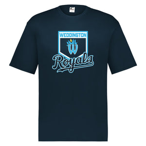 14U mens cut Dri Fit Short sleeve Royals Shirt Adult and Youth