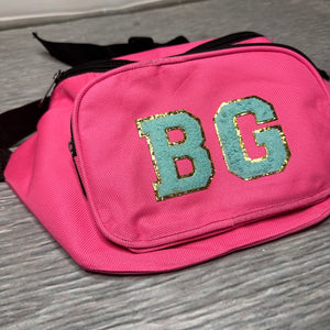 Chenille Letter Patch Fanny Pack