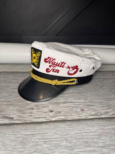 Nauti Mate glitter Captain Hat