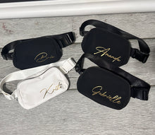Load image into Gallery viewer, Personalized name crossbody bag