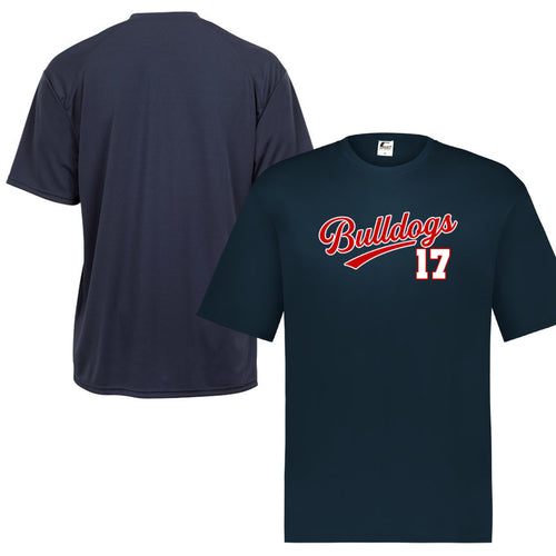 Bulldogs 2 Dri Fit Short sleeve Shirt Adult and Youth