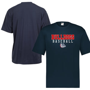 Bulldogs Dri Fit Short sleeve Shirt Adult and Youth