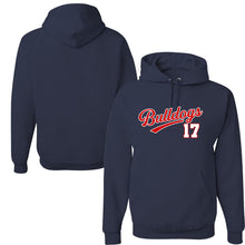 Load image into Gallery viewer, Bulldogs 2 Cotton Hoodie Adult and Youth