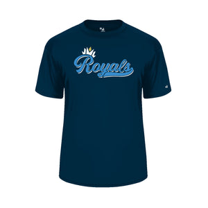 Cotton Short sleeve Royals Shirt Adult and Youth