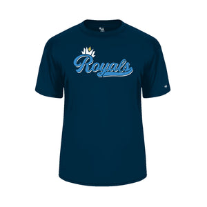 Dri Fit Short sleeve Royals Shirt Adult and Youth