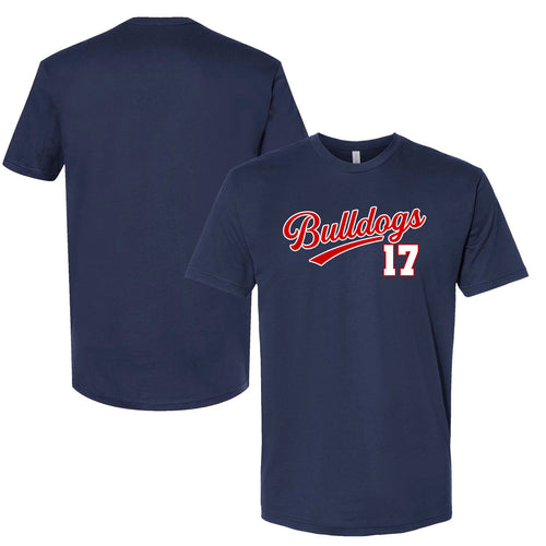 Bulldogs 2 Cotton Short sleeve Shirt Adult and Youth