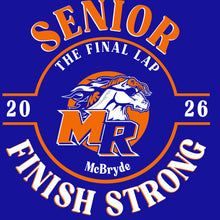 Load image into Gallery viewer, Senior Short Sleeve Shirt LARGE BACK DESIGN SWIM AND DIVE