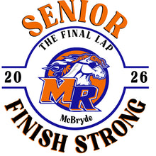 Load image into Gallery viewer, Senior Short Sleeve Shirt LARGE BACK DESIGN SWIM AND DIVE