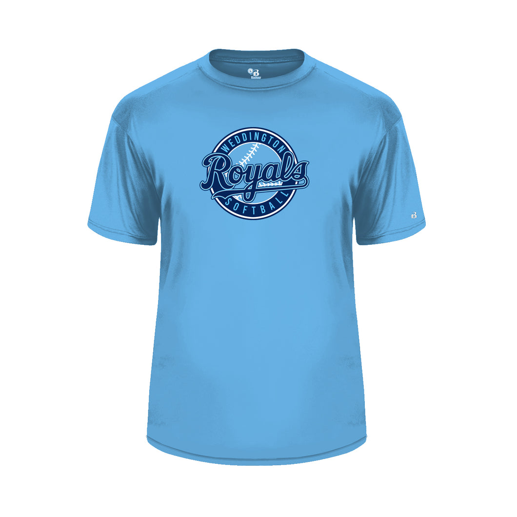 Dri Fit Short sleeve 14u Royals Shirt Adult and Youth