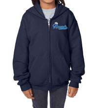 Load image into Gallery viewer, Youth Full Zip Royals Hoodie