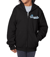 Load image into Gallery viewer, Youth Full Zip Royals Hoodie