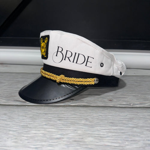Bride Captain Hat