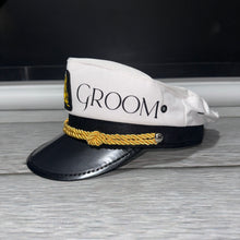 Load image into Gallery viewer, Bride &amp; Groom Captain Hat Set