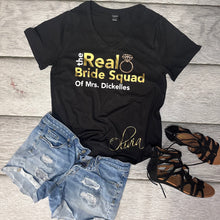 Load image into Gallery viewer, Real Housewives Themed v-neck shirt