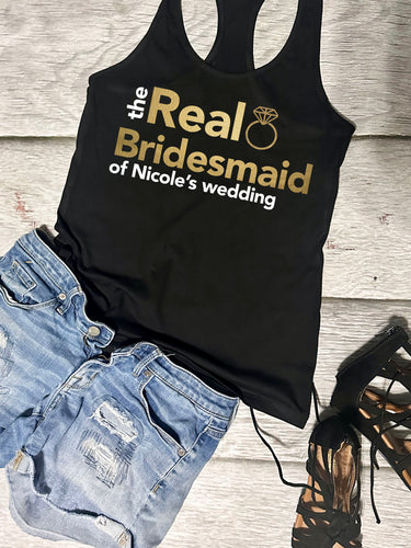 Real Housewives themed Bachelorette Tank Top